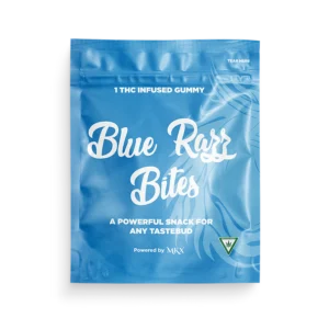 Mkx Blue Razz Bites Gummies