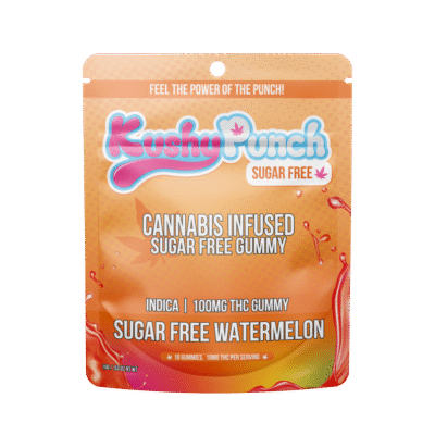 Kushy Punch Sugar Free Watermelon Original Gummies