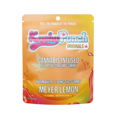 Kushy Punch Haymaker Meyer Lemon Gummies
